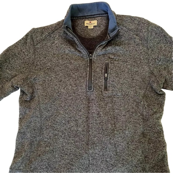 Mens Woolrich sweater Large - Picture 3 of 5